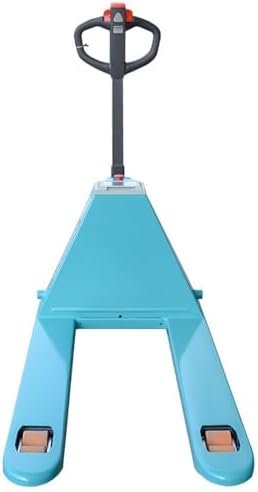 chariot à plateforme Cric à palette électrique, camion à palettes robuste, capacité de 3 300 lb, fourches alimentées au lithium, cric de levage for espaces étroits chariot robuste sur roues(68cm)