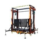 Échafaudage électrique, plateforme d'échafaudage mobile, plateforme élévatrice d'échafaudage électrique entièrement automatique, table élévatrice hydraulique mobile pliable(2M/6.5FT)   Commerce, Industrie et Science - Taille : 5M/16.4