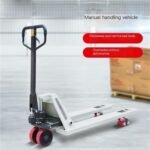 Transpalette Manuel Robuste, Chariot À Plate-Forme Hydraulique À roulettes, Chariot Élévateur Industriel pour L'entrepôt Et La Manutention De Matériaux – Image 6