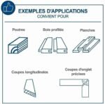 Scheppach Scie circulaire sur table TS310 | 230V | 2200W | Lame Ø315mm | Hauteur de coupe 83mm | Avec élargissement de table, 2ème lame, rail de guidage & chariot coulissant | inclinable jusqu'à 45° – Image 4