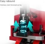 XOVP-023 Chariot à Plateforme Transpalette électrique au Lithium d'une capacité de 6600 LB avec poignée Multifonction, Marche Verticale et Fonction de Vitesse de Tortue Chariot Robuste sur Roues – Image 5