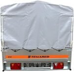 Tema Grande remorque basculante 263X125X110 cm + bâche Haute – Image 4