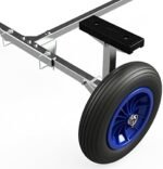 SUPROD Chariot à Bateaux Pliable Chariot de Mise à l'eau remorque à Main Chariot de Bateau Gonflable pneumatiques remorque pour Bateau TR350-L – Image 8