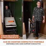 Evolution Power Tools R255TBLX+ Scie de Table avec Support (Nouvelle Génération de Rage 5-S) Lame de Coupe Multi-Matériaux Coupe Bois, Métal, Plastique, Biseau de 45˚, Angle d'onglet de +/- 60˚, 1800w – Image 17