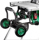 HiKOKI Scie circulaire sur table - 1500W, Ø 255mm, profondeur de coupe 79mm, démarrage progressif, extension de table, guide parallèle, support avec roulettes, pour une coupe précise et puissante – Image 2