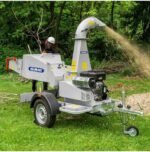 Broyeur de végétaux GRIN, 120mm, Briggs Stratton 627cc, attelage remorque - BIOCH120-ROAD – Image 7