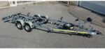 Remorque Porte Bateau Double essieu avec Frein PTC 2500 kg, avec Livraison à Domicile par Transporteur privé. Uniquement France METROPOLITAINE