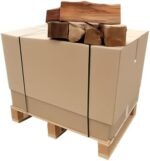 J'ENVOIE DU BOIS - Bois de Chauffage 25cm - Palette de 0,25m3 - Bûches Extra sèches (étuvées)