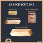 Box 1,5 Stères 30cm de Chauffage Sec 30kg avec Bois d'Allumage 2KG – Image 4