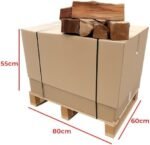 J'ENVOIE DU BOIS - Bois de Chauffage 25cm - Palette de 0,25m3 - Bûches Extra sèches (étuvées) – Image 2