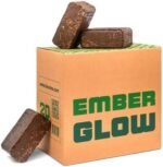 Bioenex Briquettes de Nuit Emberglow (4 x Pack de 20 kg)