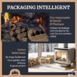 Box 1,5 Stères 30cm de Chauffage Sec 30kg avec Bois d'Allumage 2KG – Image 6