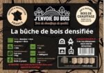 J'ENVOIE DU BOIS - Bûches de Bois densifiées Rondes 30cm - Bûches compressées calorifiques Longue durée - Pack de 10 – Image 5