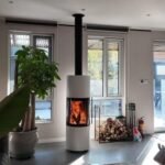 CMYCYDDPLY Range Buche en Fer, Porte Buche pour Cheminée – Image 7