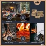 3 stères de Bois de Chauffage coupé/Fendu en 30 cm Box de 2,1m3 – Image 3