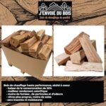 J'ENVOIE DU BOIS - Bois de Chauffage 25cm - Palette de 0,25m3 - Bûches Extra sèches (étuvées) – Image 4