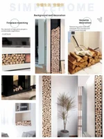 bois de chauffage en bois naturel – Image 4