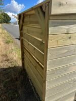 Magasin de bûches de séquoia suédois haut de gamme, rangement de jardin – Image 9